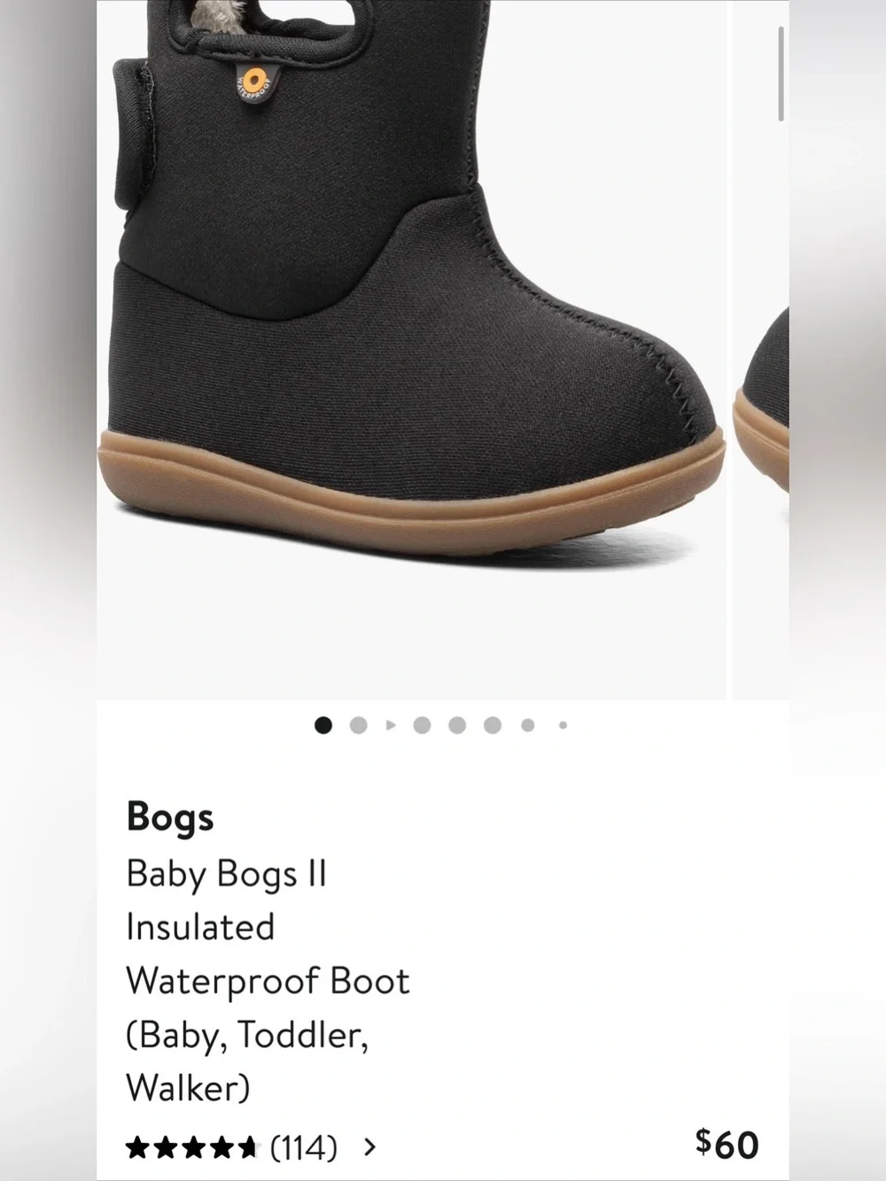 Baby Bogs II Insulated Waterproof Boots